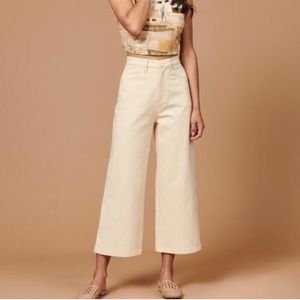 Whimsy + Row Flora Pant in Natural